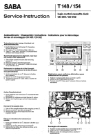 Saba CD-360-362 - Service Manual